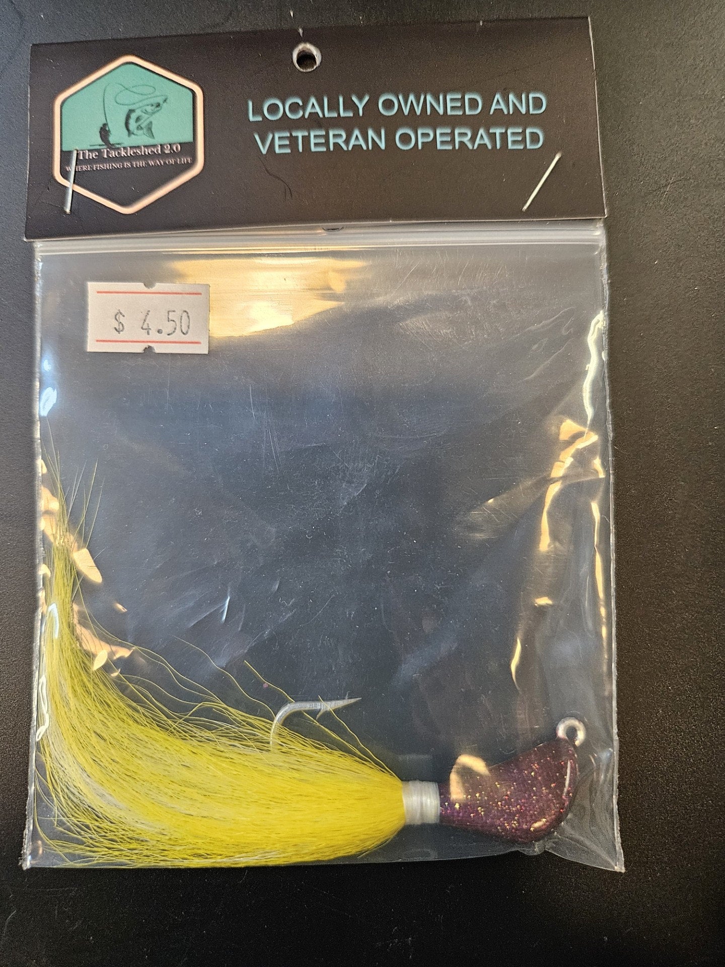 10 Unpainted Banana Tog Jigs from 1/2oz to 4oz with 2x Black